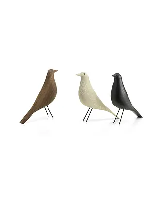 VITRA | Figura decorativa - Eames House Bird Esche Cotton White | schwarz